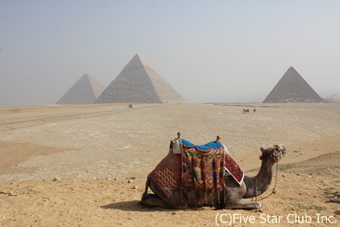 観光客を待ち侘びるエジプトの人々。